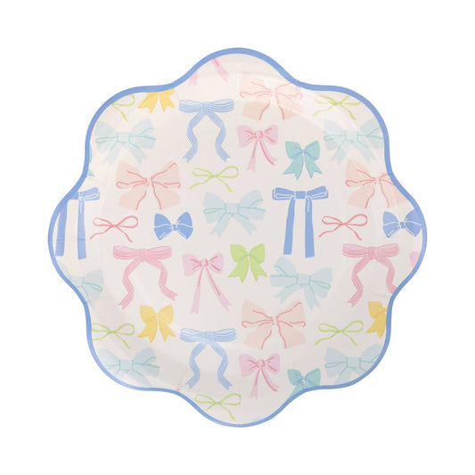Lots of Bows Plate - 8 pk