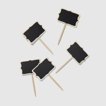 Chalkboard Toppers - 10pk.