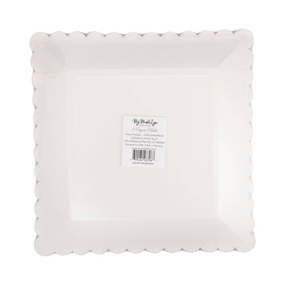Floral Pattern paper Plate- 8 pk