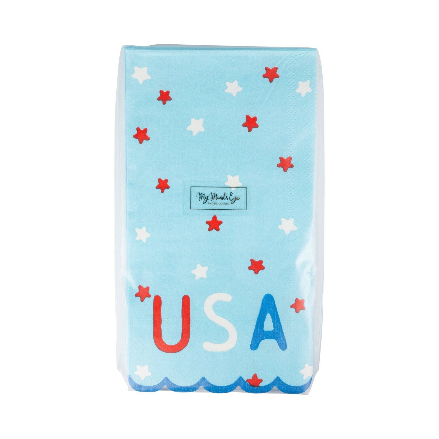 USA Stars Dinner Napkin - 24 pk