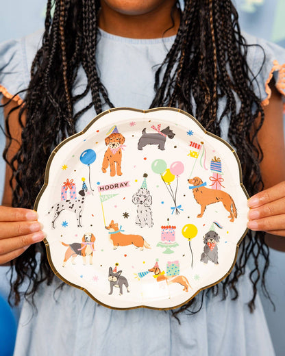 Dog Party Plate - 8 pk