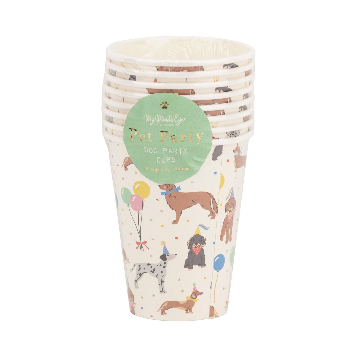 Dog Party Cup - 8 pk