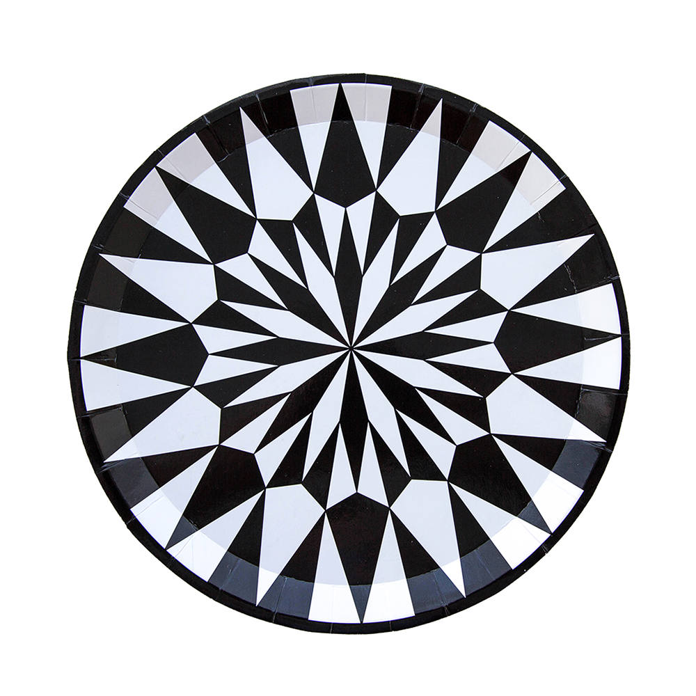 Kaleidoscope dessert Plates - 8 Pk.