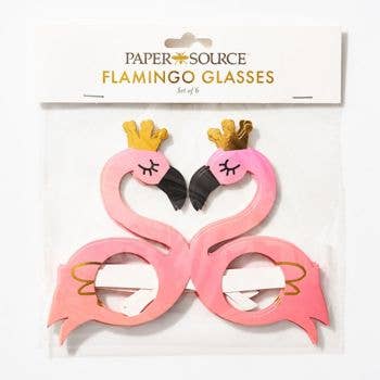 Flamingo Glasses - 6 pk.