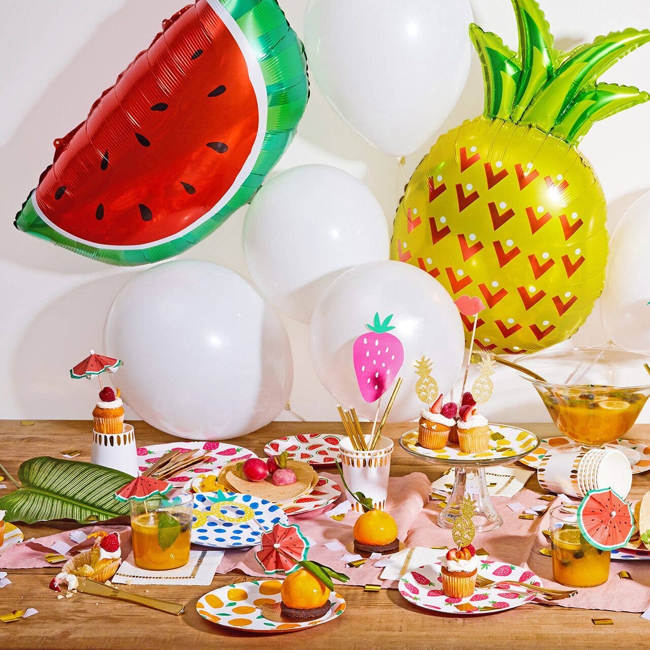 Fruit Punch Large Paper Party Plates- 10 pk.