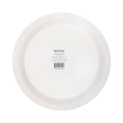 Basketball Paper Plate - 8 pk
