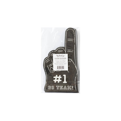 Football #1 Hand Napkin - 24 pk