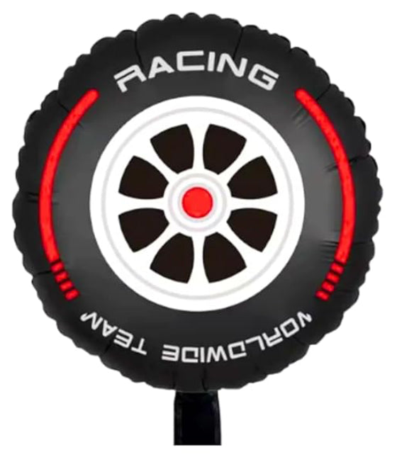 16” Racing Bike Tire Balloon with helium wheel foil