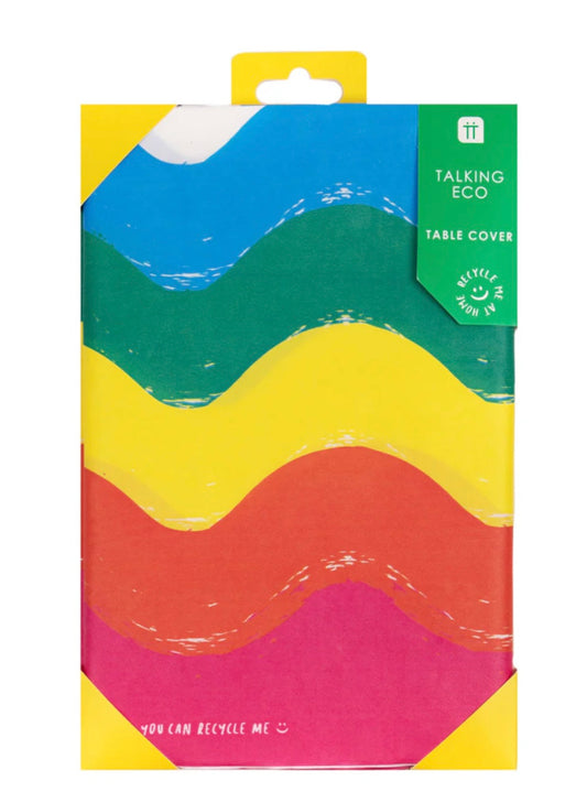 Rainbow Disposable Table Cover