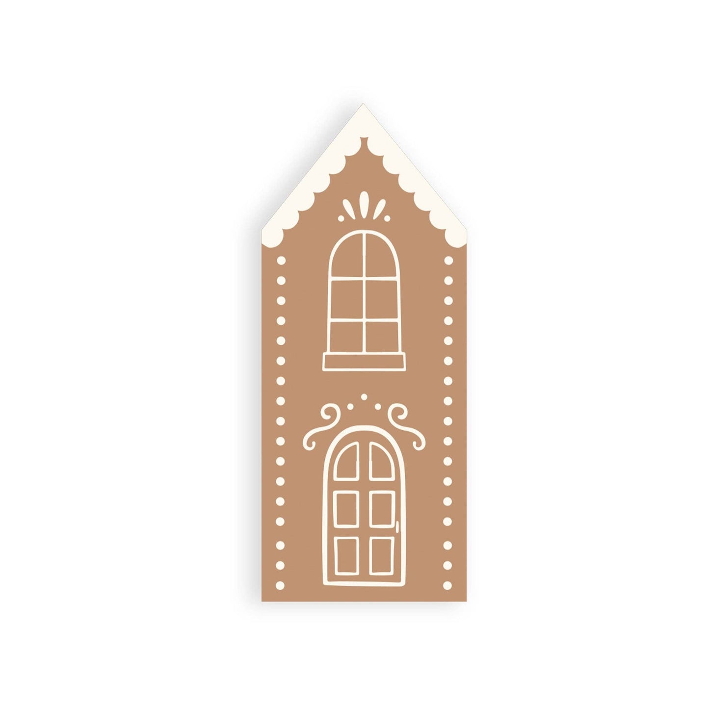 Gingerbread Tall House Dinner Napkin - 24 pk