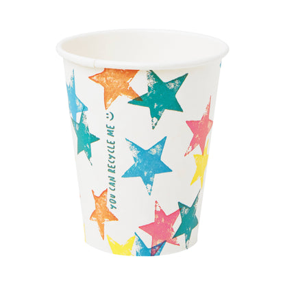 Birthday Brights Star, Home Recyclable Paper Cup - 8 pk.