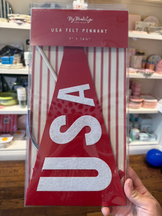 USA felt pennant