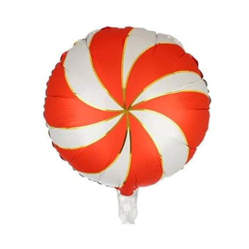 18” Peppermint Candy Red