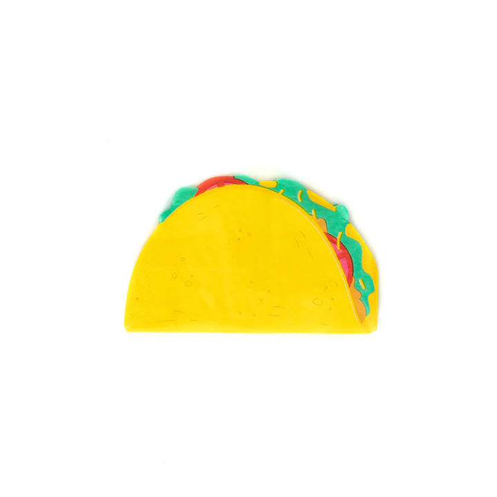 Taco shaped napkin - 25 pk.