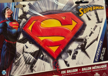 26" Superman Emblem foil balloon