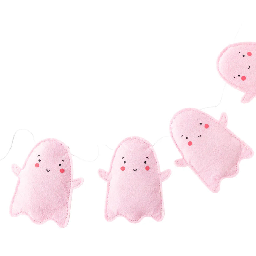 Ghost Puffy Felt banner