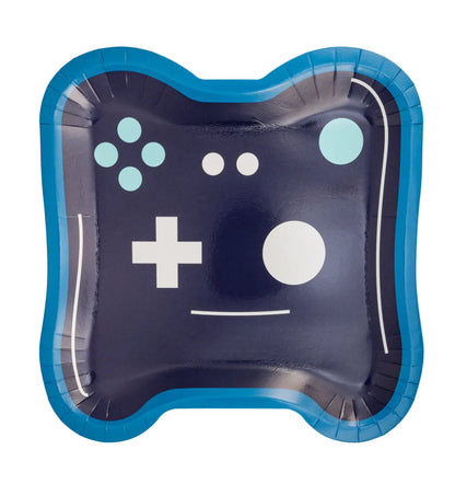 Game Controller Paper Plate - 12 pk