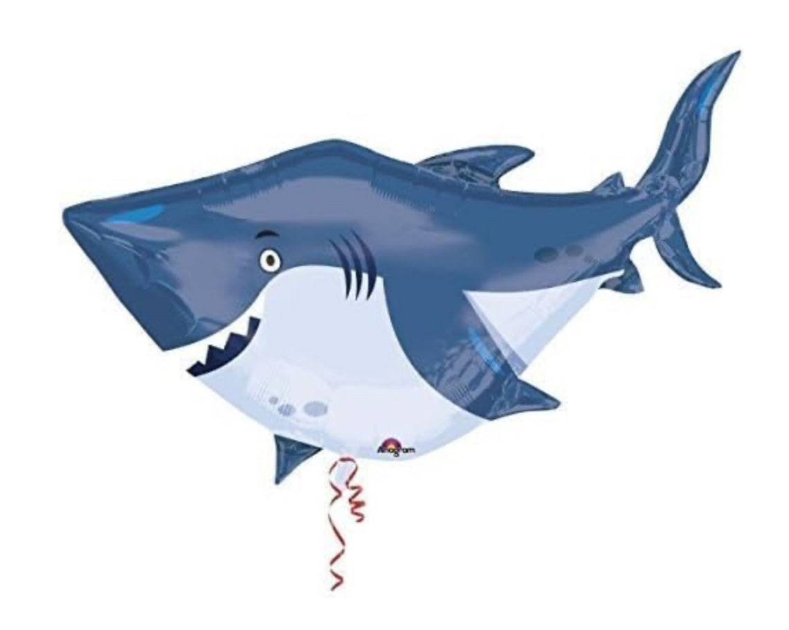 40" ocean SHARK foil balloon