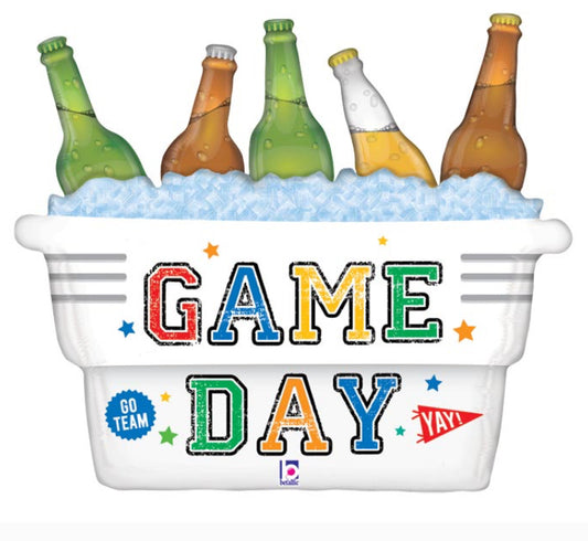 33" GAME DAY COOLER foil BALLOON