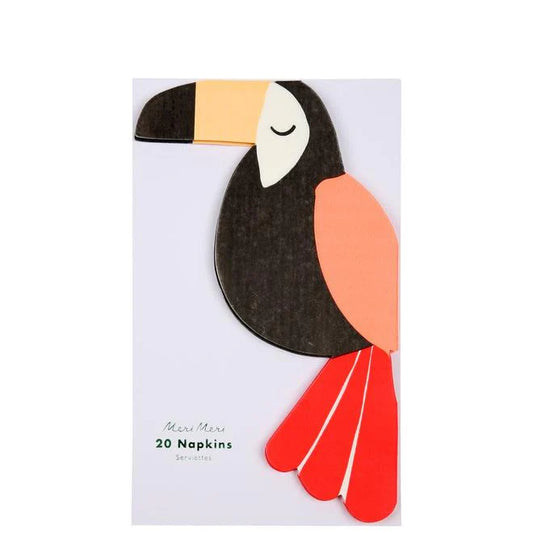 Go Wild toucan napkins- 20 Pk.
