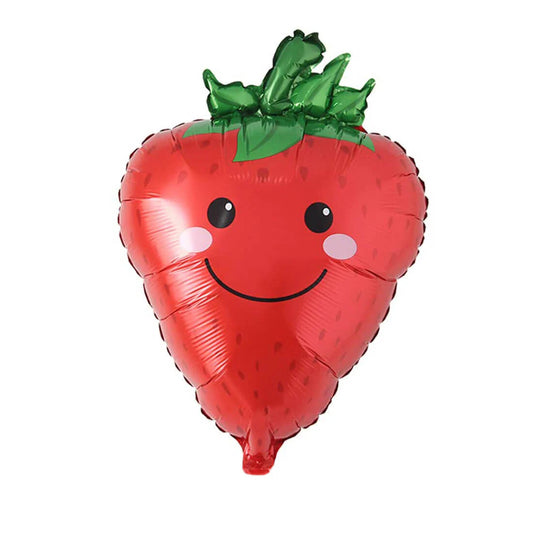 21" Strawberry Produce foil balloon