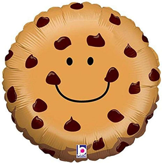 21" Chocolate chip cookie foil balloon