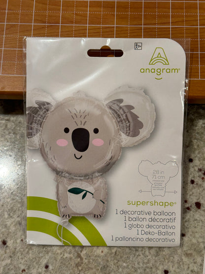 28" Koala foil balloon