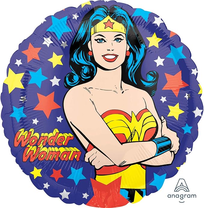 18" Wonder Woman foil balloon