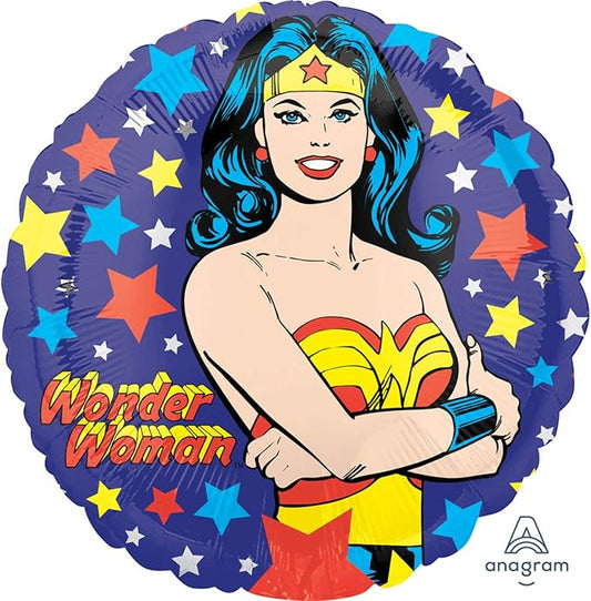 18" Wonder Woman foil balloon