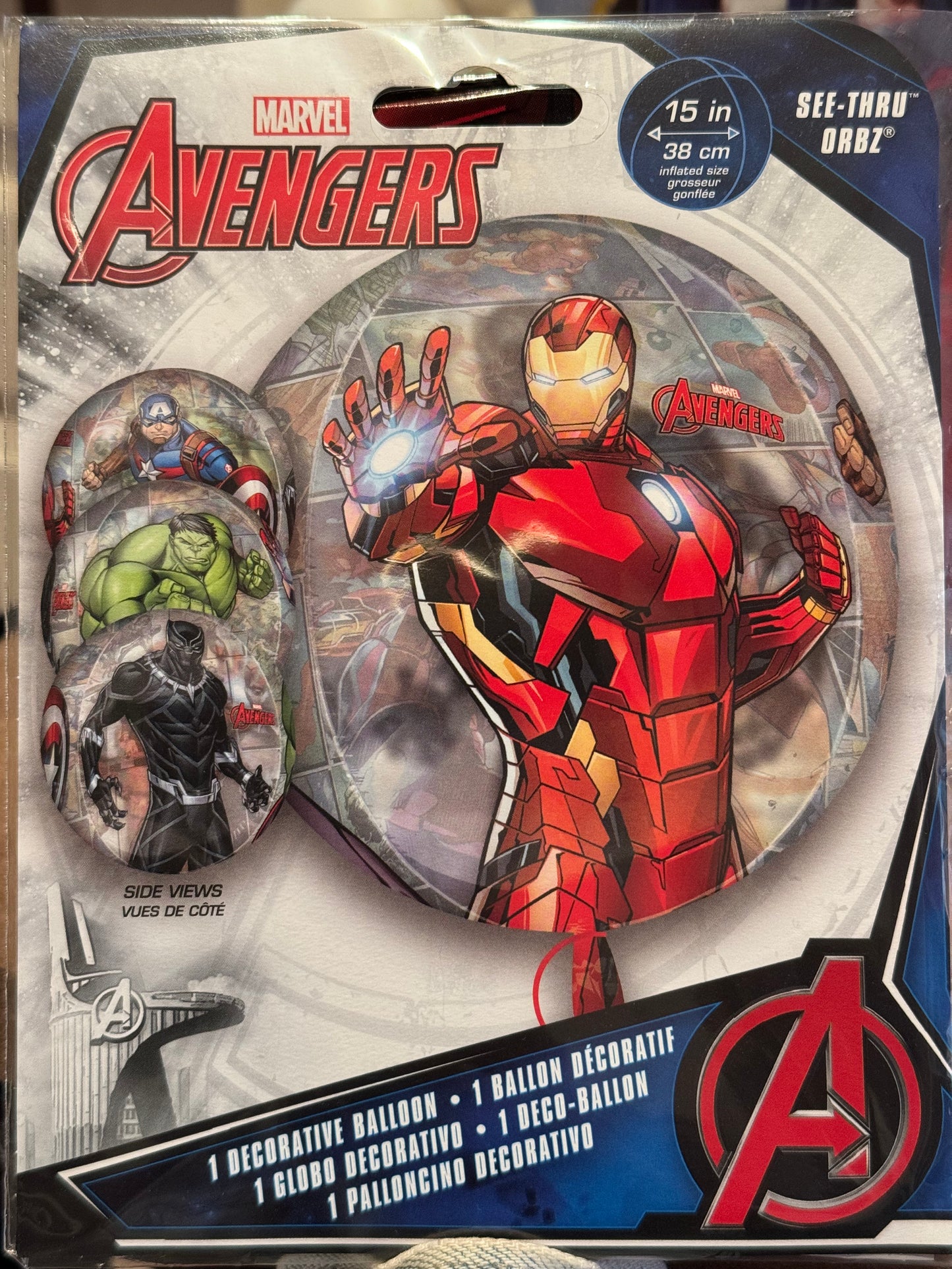 16" Orbz Avengers Powers united balloon