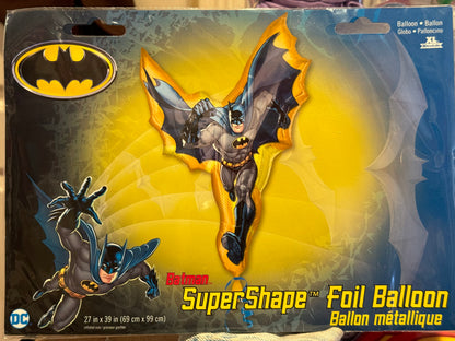 39" Batman Action shape foil balloon