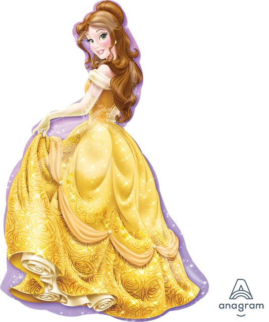 33" Princess Belle from Beauty and the beast foil balloon