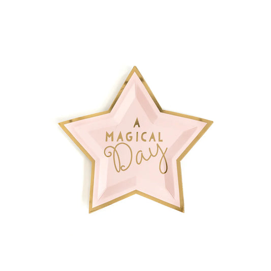 Magical star 9” plate - 8 pk