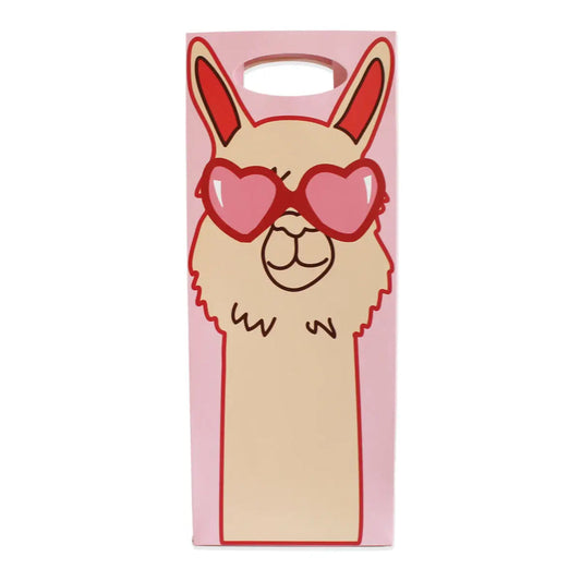 Heart Eyes Llama Gift bag