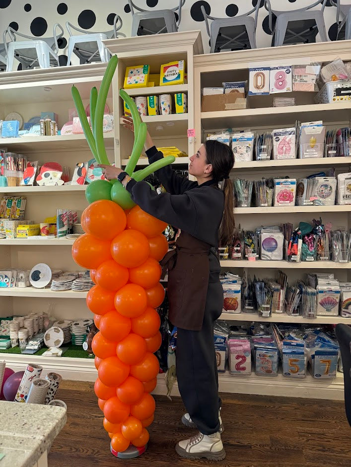 Double digits Number tower - air balloon decoration