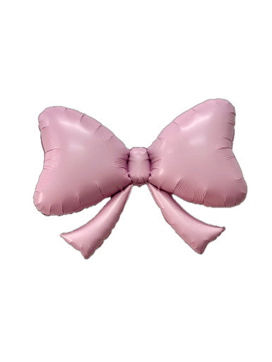 40" Bow Tie Light Pink foil balloon