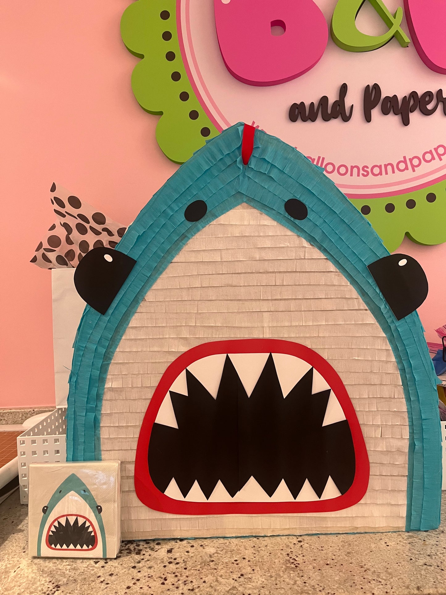 24" Shark large piñata