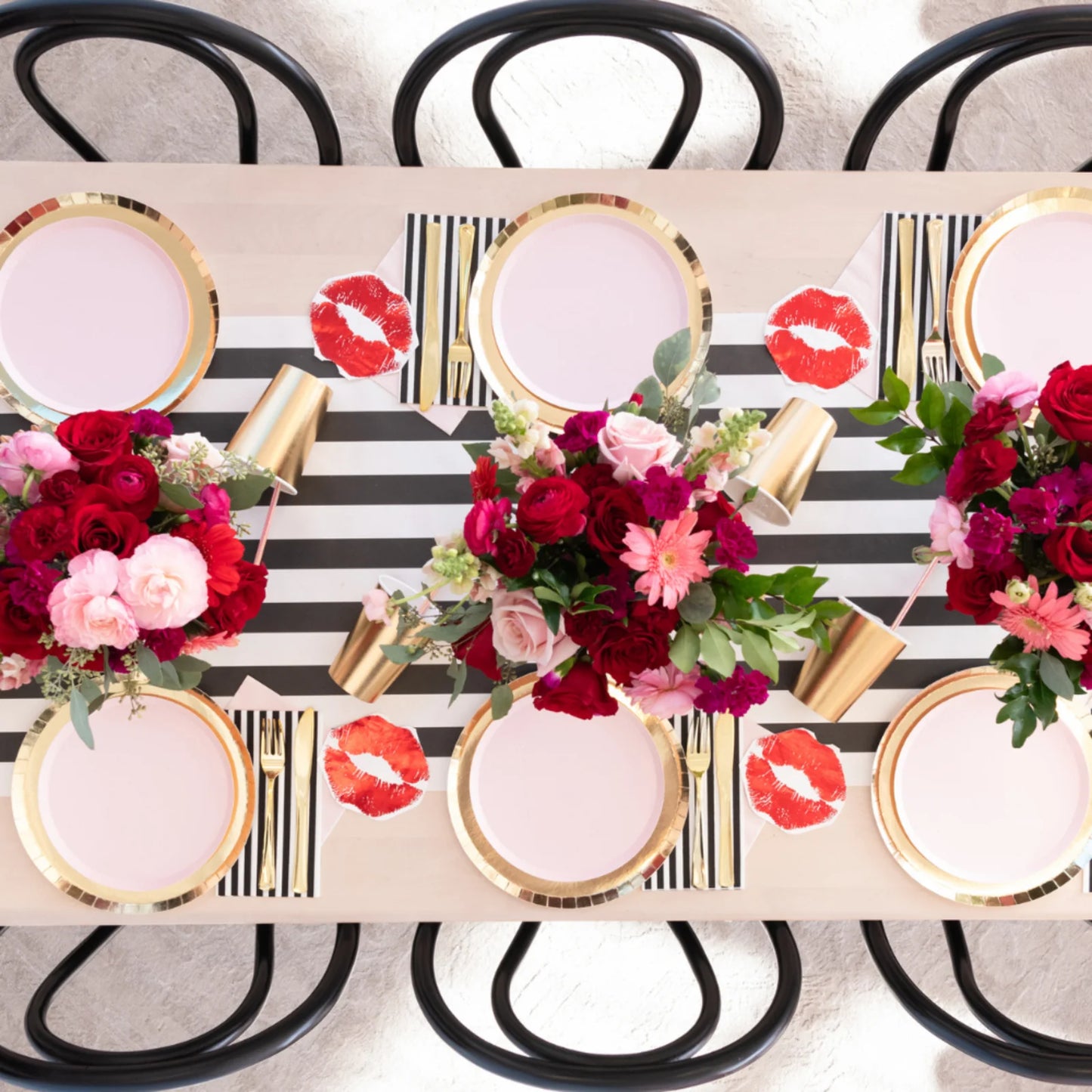 Lip cocktail napkin - 20 pk