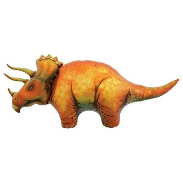 50" Triceratops dinosaur foil balloon