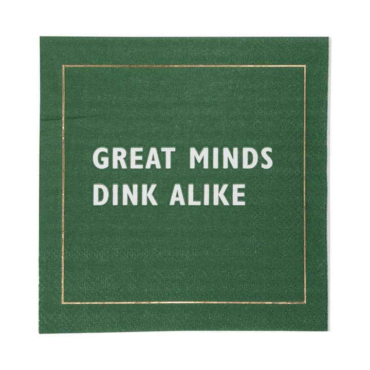 Pickleball sayings paper cocktail napkin - 18 Pk.