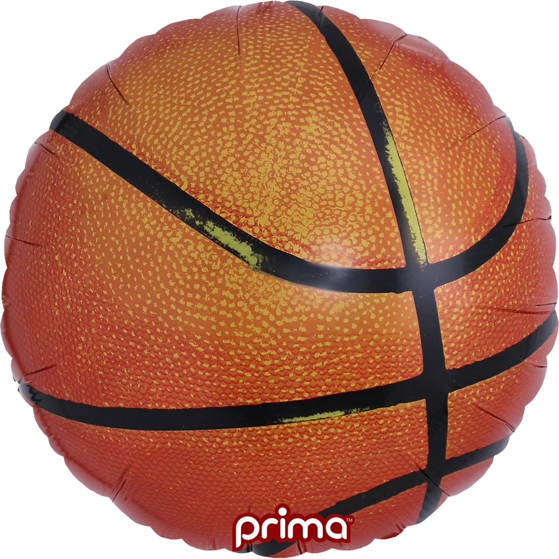 18" Sport Basketball foil Balloon with helium