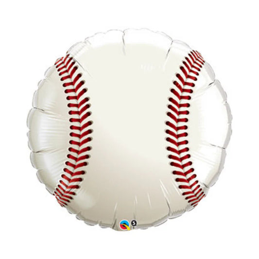 36" Sport Baseball foil Balloon with helium