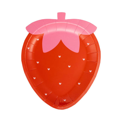 Strawberry Paper Plate - 8 pk