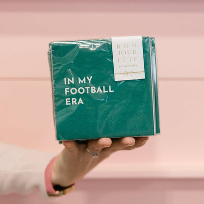 IN MY FOOTBALL ERA COCKTAIL NAPKINS - 20 pk