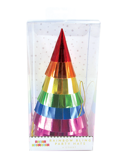 Rainbow Party Hats