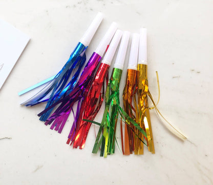 Rainbow Party Whistles