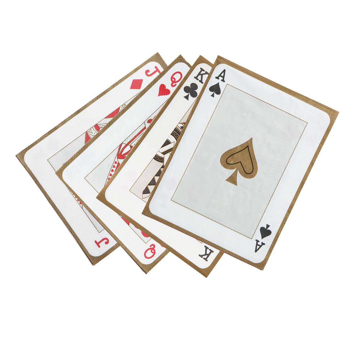 Playing Cards Napkins - 20 Pack