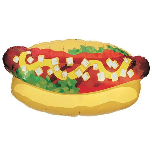 32" Hot dog foil balloon