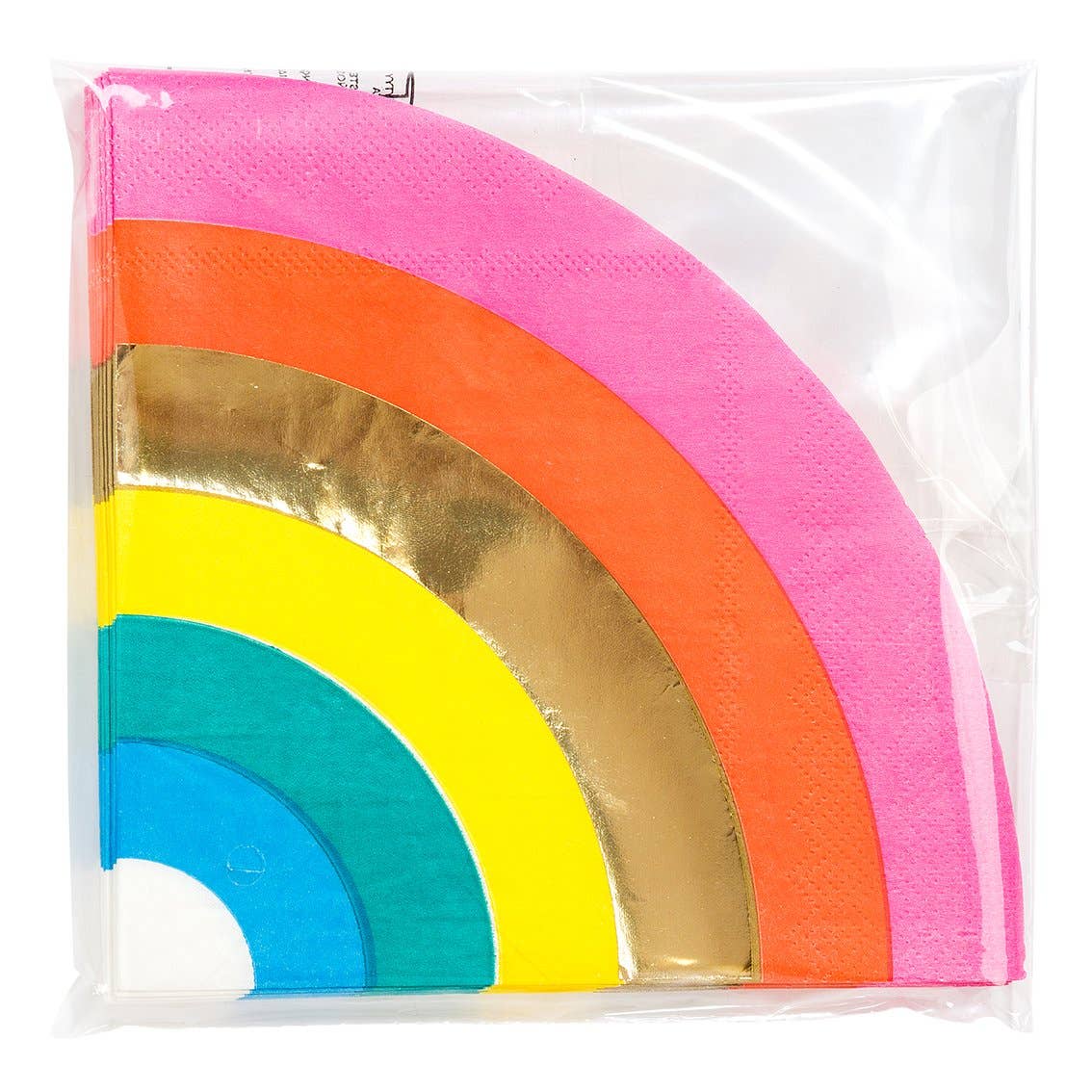 Birthday Brights Rainbow Napkins - 16 Pack