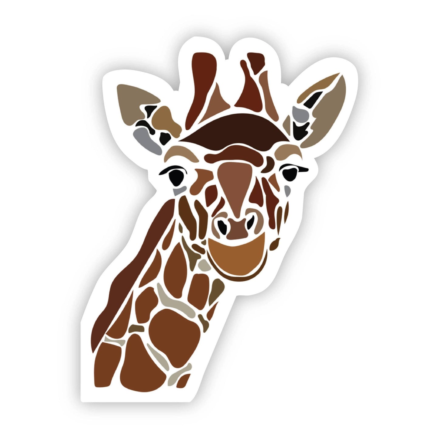 Mosaic Giraffe Sticker